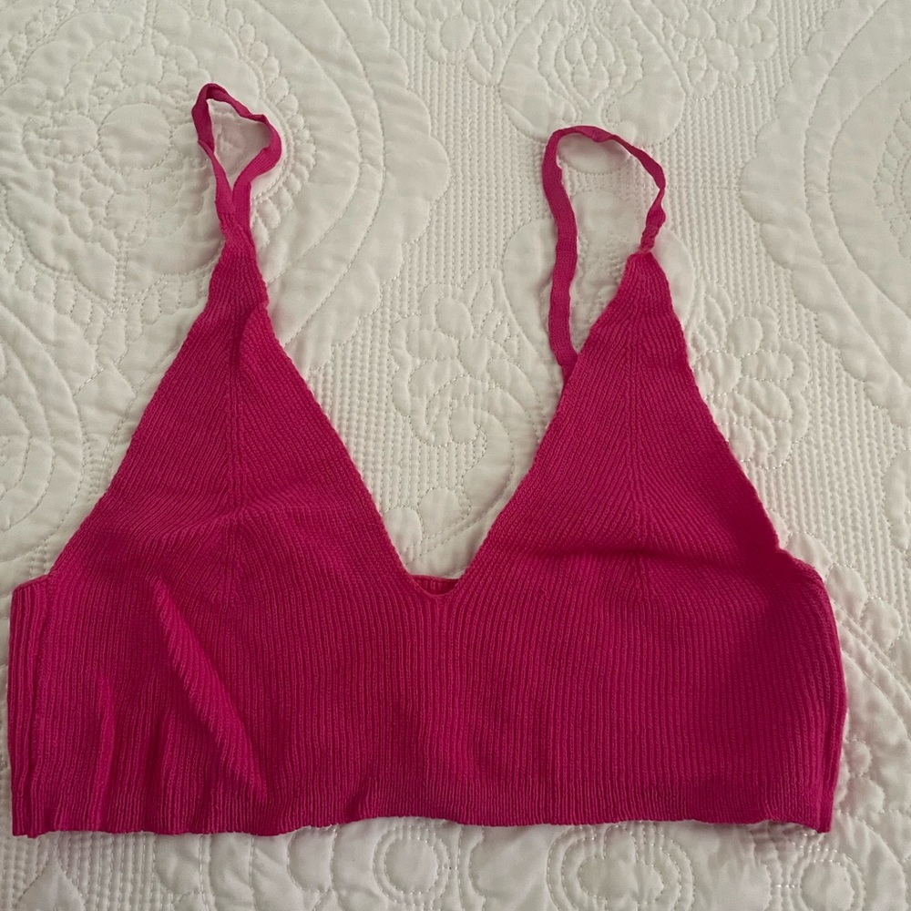 Jacquemus pink bralette - S/M